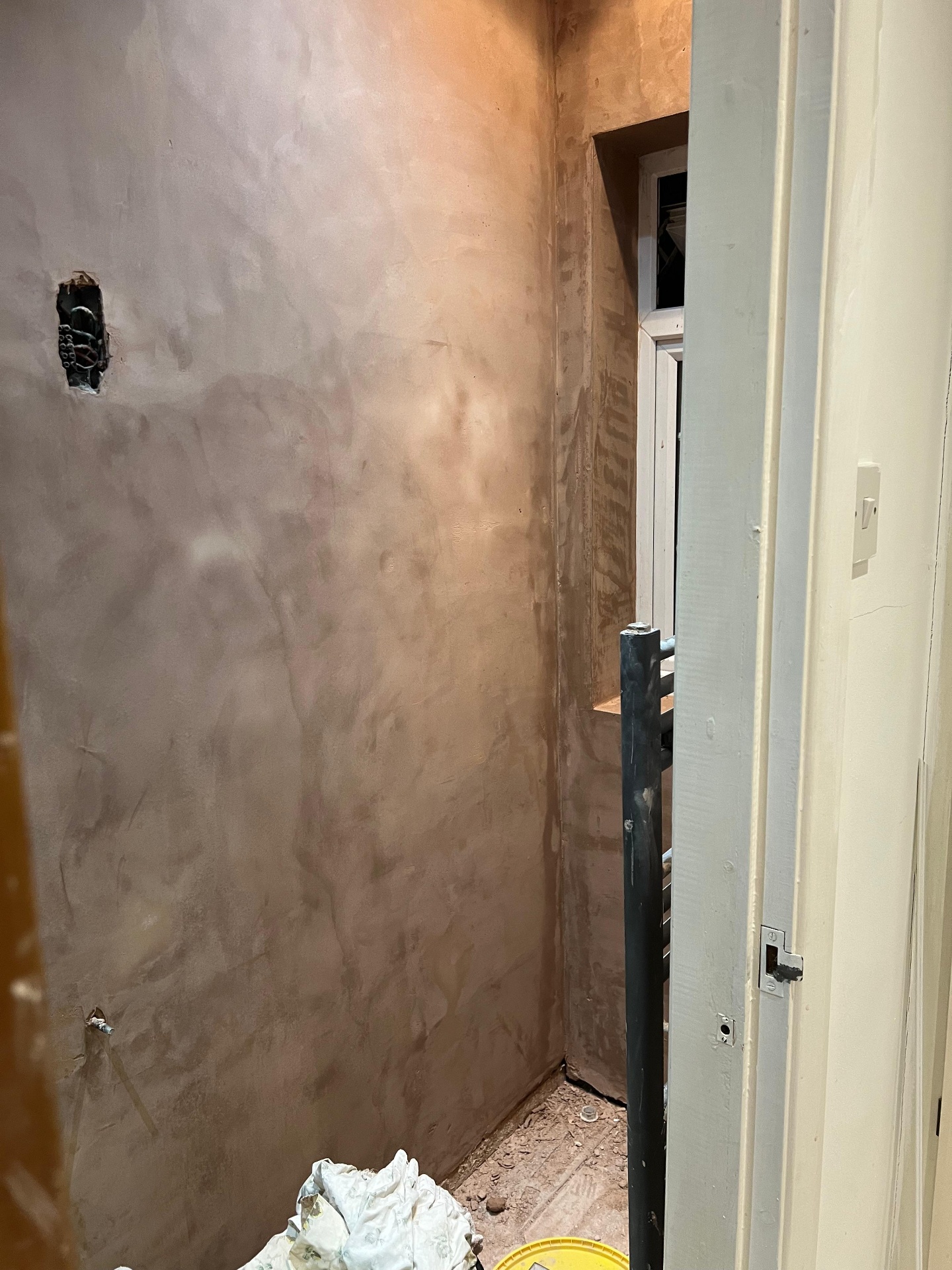 Luxury en-suite bathroom — before